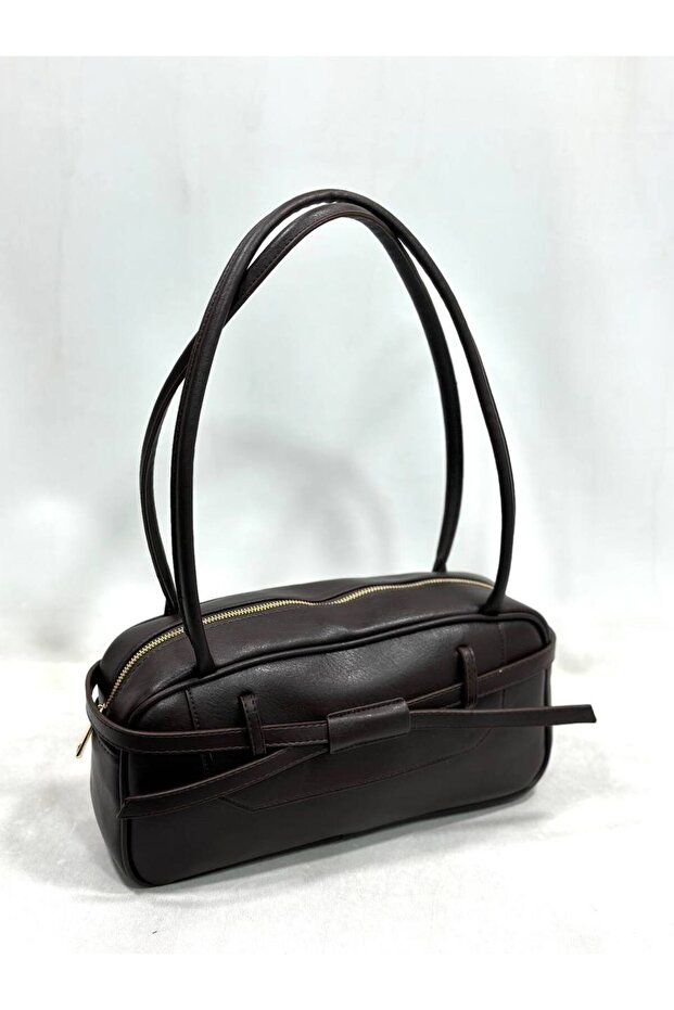 Matte Leather Women's Shoulder Bag