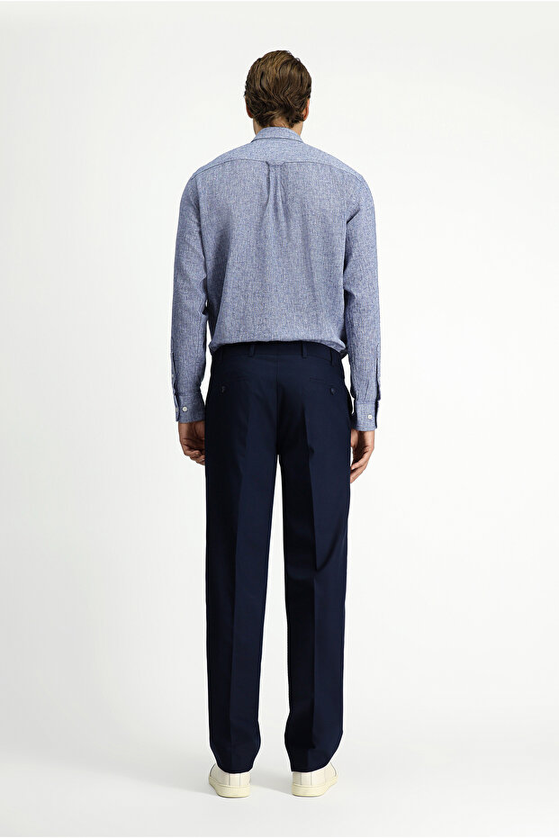 7 Drop Slim Fit Dar Kesim Klasik Pantolon - 5
