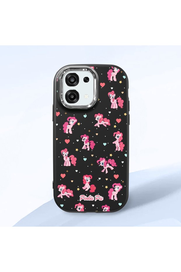 Oppo A6 Pro 4G/5G Compatible Shock-Absorbing Camera Protected Black Silicone Case