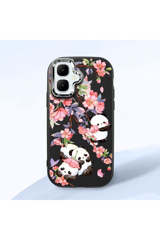 Infinix Smart 10 Compatible Shock-Absorbing Camera Protected Black Silicone Case