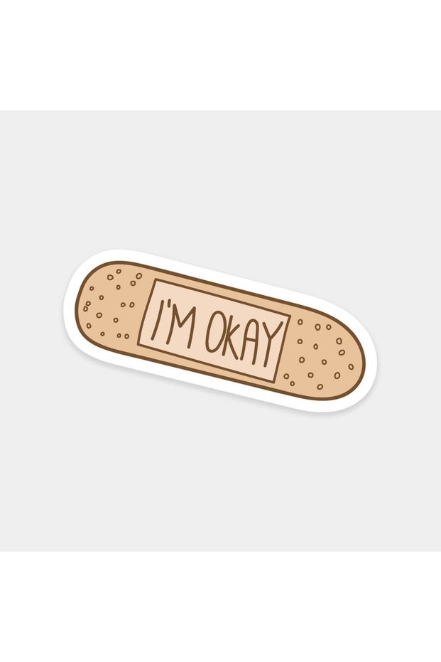 I'M Fine Galiba Sticker