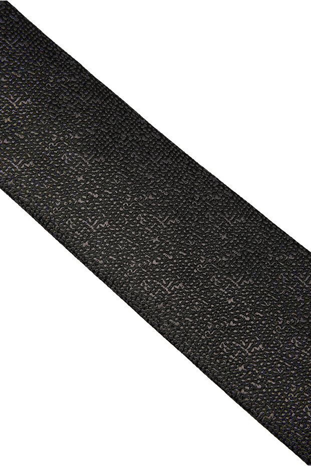 Patterned Silk Blend Tie - 3