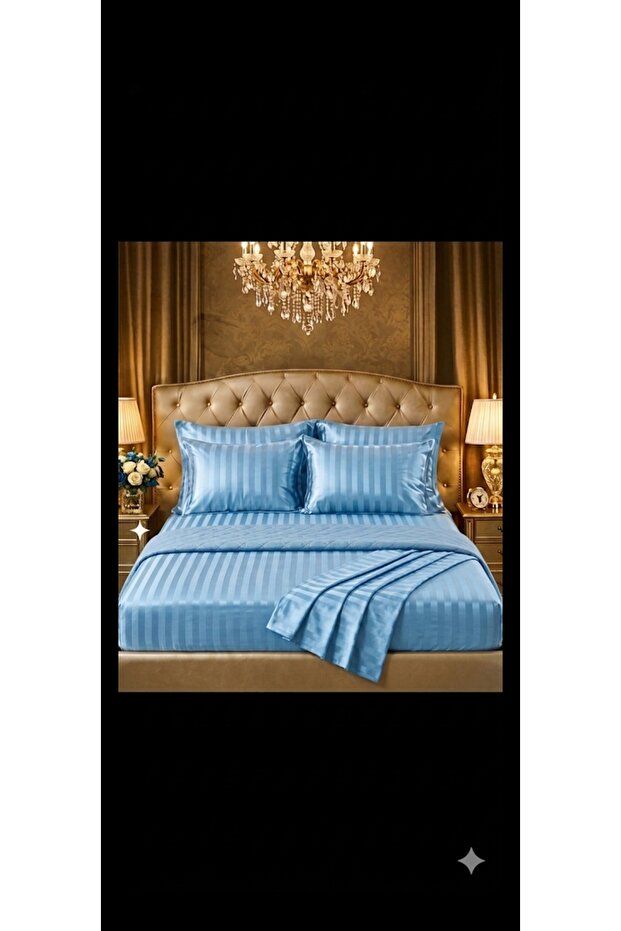 Deluxe Satin Elastic Sheet Set