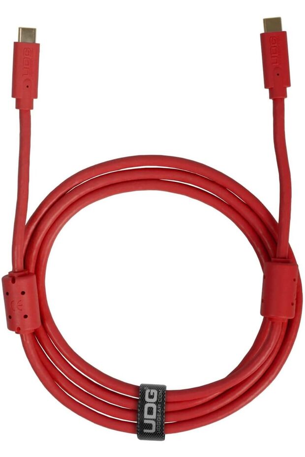 Ultimate Audio Cable USB 3.2 C-C Red Straight 1,5m