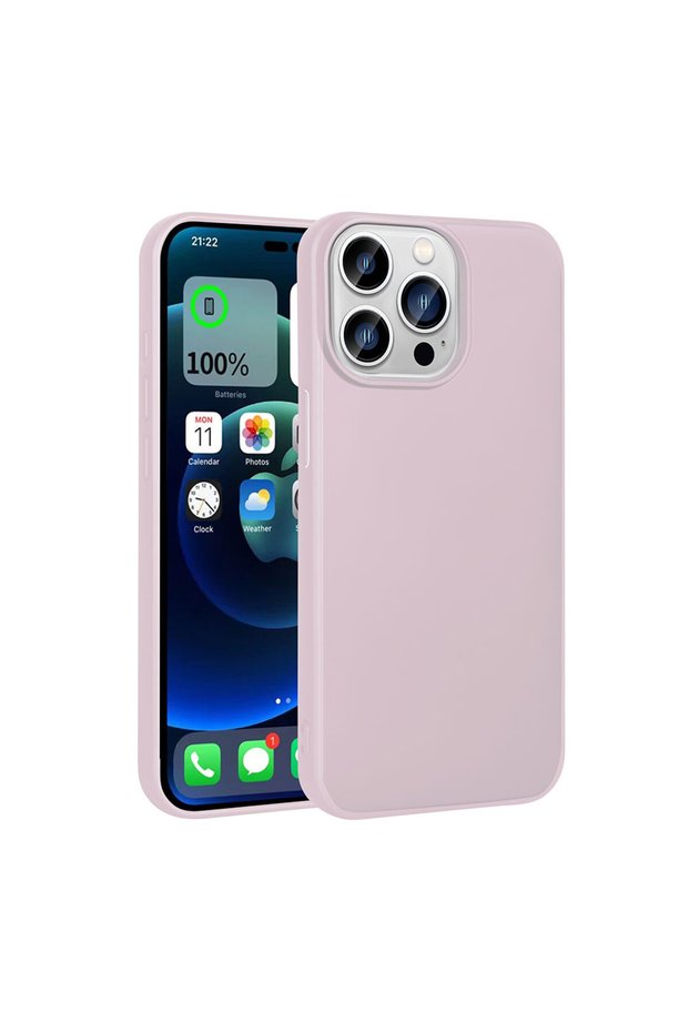 iPhone 15 Pro Compatible Tgco Premier Silicone Case-Rose Gold