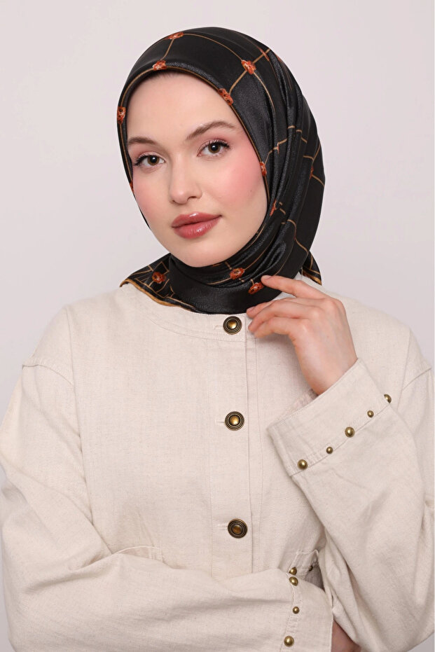 Crystal Scarf D7 Black