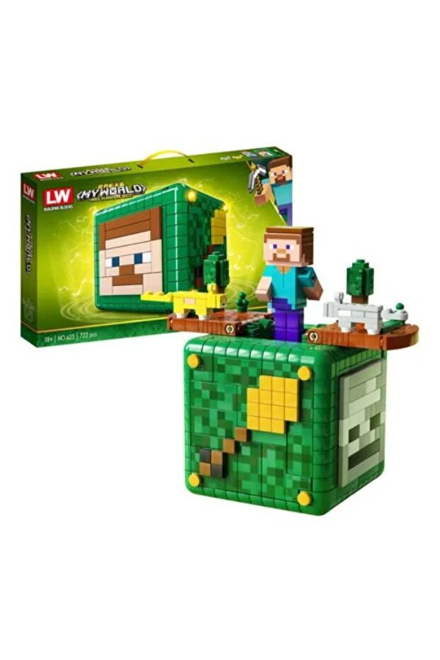 LW Building Blocks MY WORLD Mechanism Box Toy Set