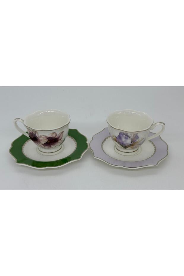 Art of Botanica Lilac 2-Piece Coffee Cup Set 90Cc