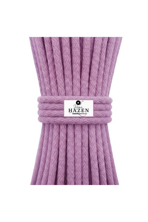 2 kg Cord Rope Cotton 6-7 mm 90-100 Meters - Lilac