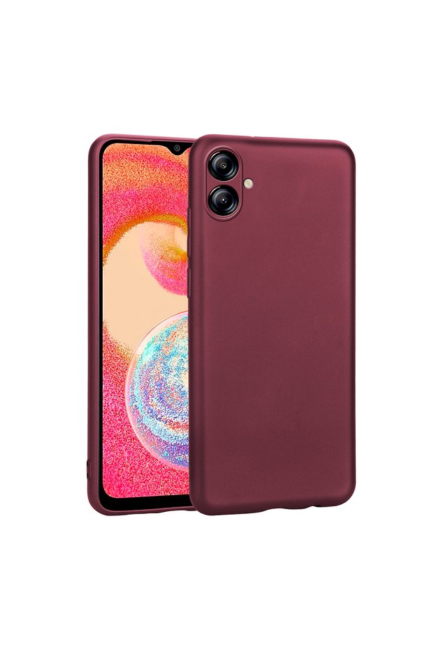 Galaxy A04E Case Tgco Premier Silicone Cover - Plum