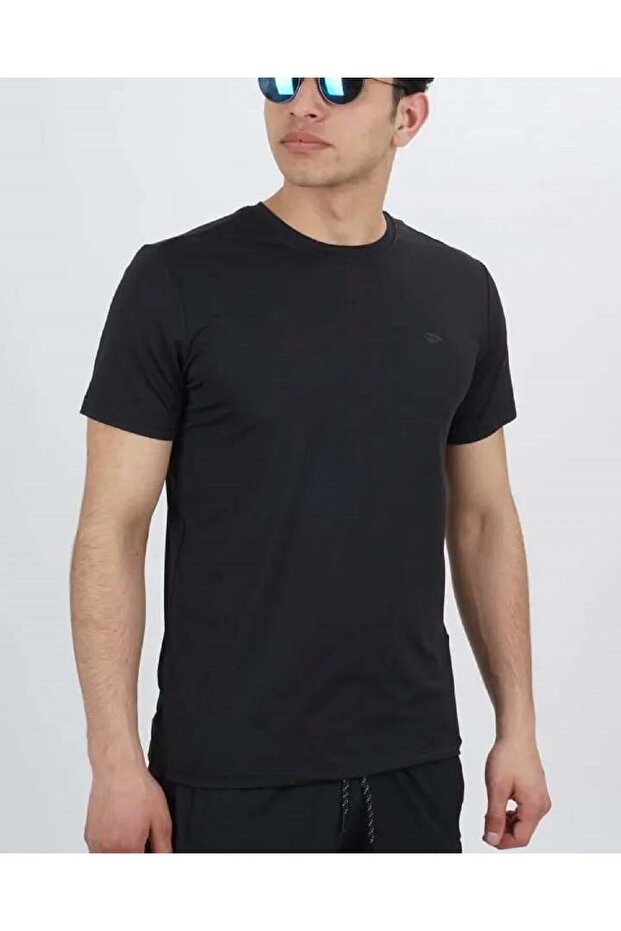 Dynamo 998 Black Men's Dry-Fit Breathable Sports T-Shirt