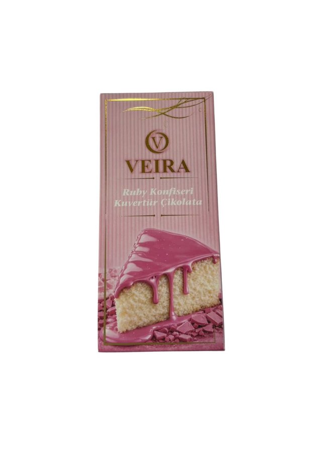VEIRA Kuvertür Çikolata 200 GR (Ruby)