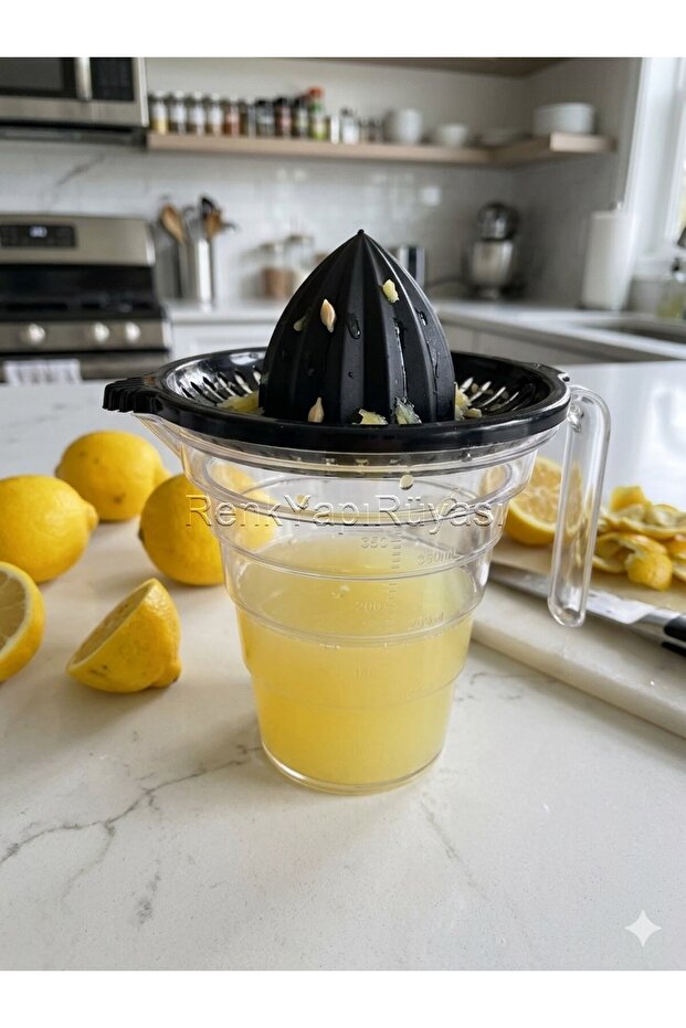 500ml Plastic Measuring Lemon Citrus Squeezer