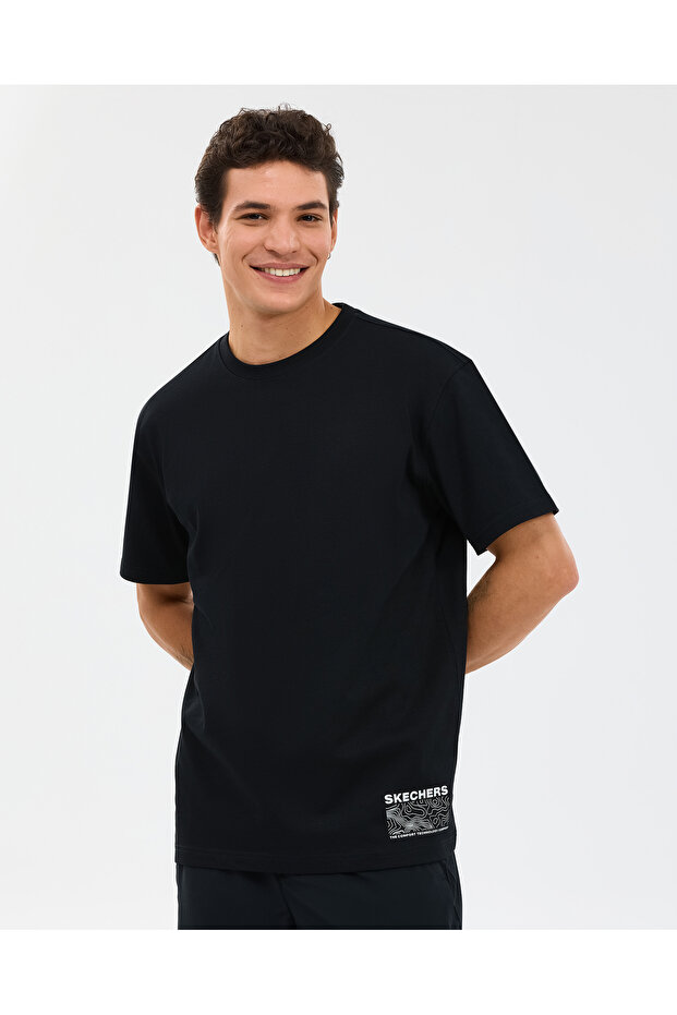 M Relaxed T-Shirt Men's Black Tshirt S2610109-3817