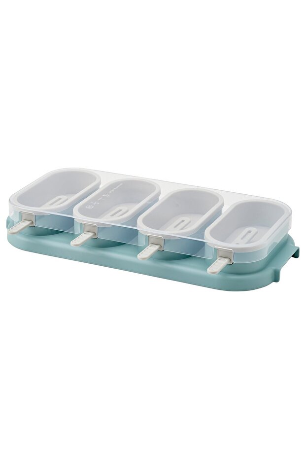 Ice lolly maker, light turquoise/light grey