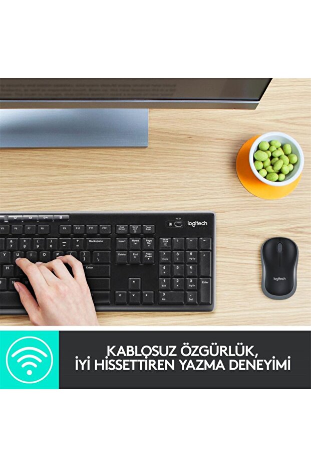 MK270 Kablosuz Q Klavye & Mouse Set - 2