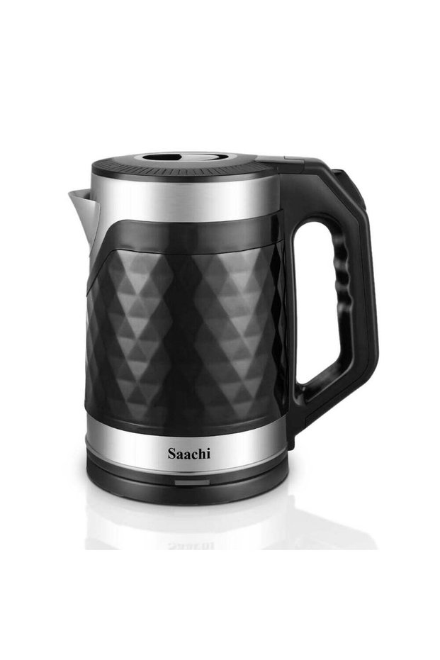 1.8L Cordless Electric Kettle with Elegant Diamond Texture