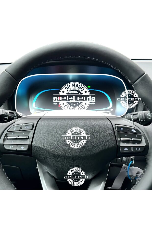 واقي شاشة نانو 9h متوافق مع هيونداي i30 2025-2026