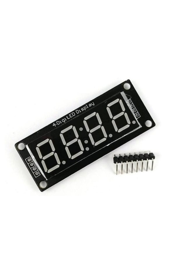 Clock Module LED Display 7 segments 4 digits blue TM1637