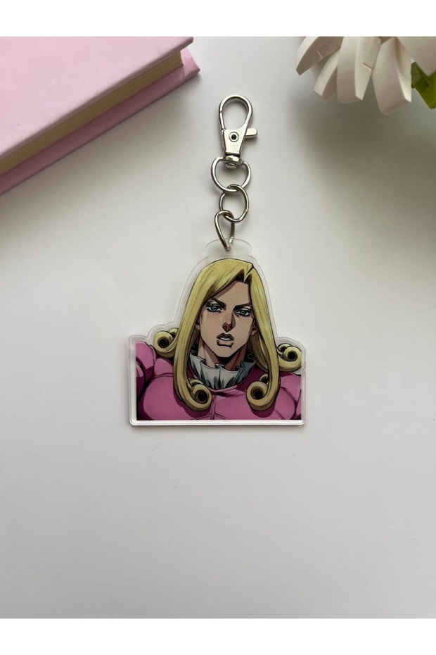 Jojo Anime Funny Valentine Anime Keychain / Bag Ornament