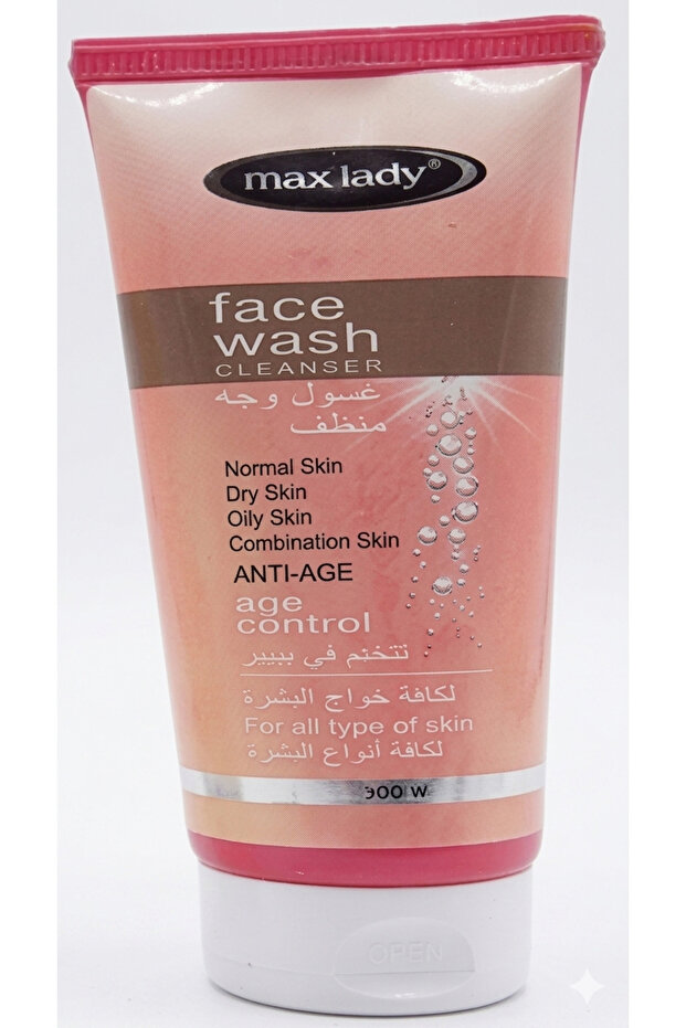 MAX LADY FACE WASH AGE CONTROL 300 ML