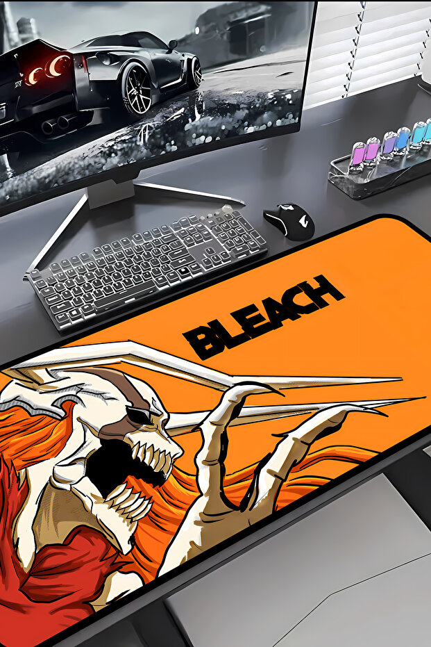 لوحة ماوس للألعاب من Bleach Hollow Ichigo مقاس 30 × 70 من ProControl، قاعدة غير قابلة للانزلاق، كبيرة الحجم، ناعمة