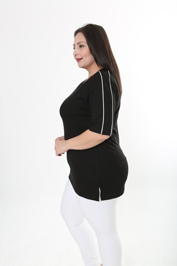 تونيك نسائي من الليكرا مقاس كبير