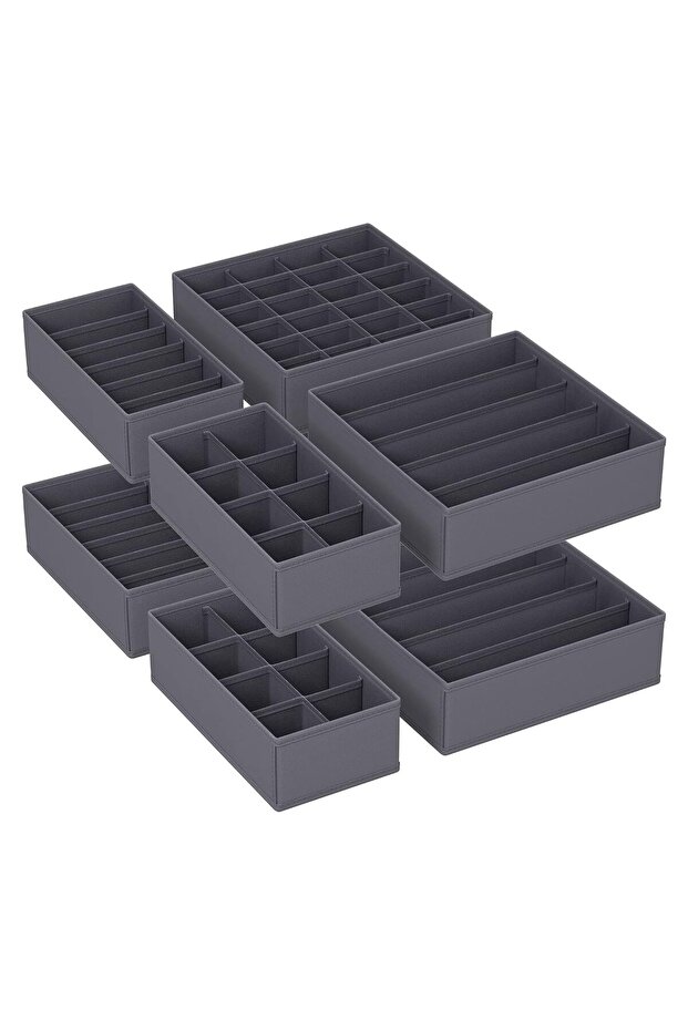 Underwear Organizer Set of 8, Drawer Organizer, Foldable, Wardrobe Organizer, Storage