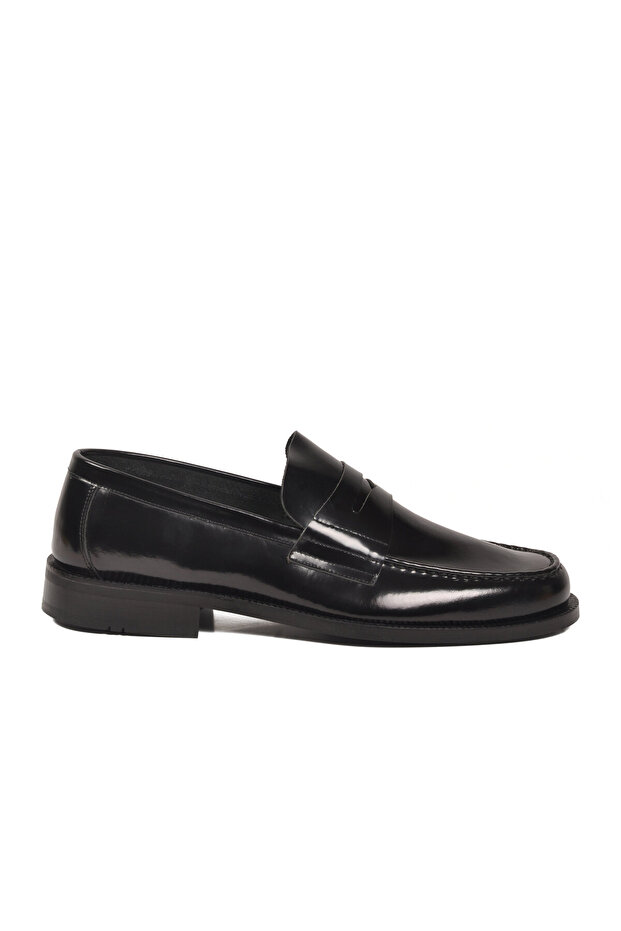 Black Patent Leather Genuine Leather Men's Classic Shoes