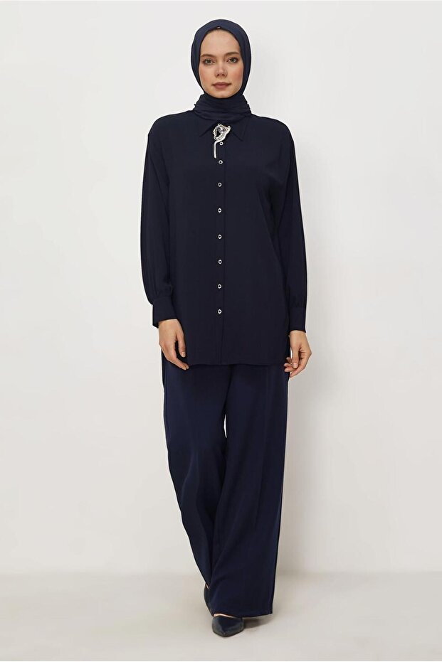Shirt Collar Tunic 46402