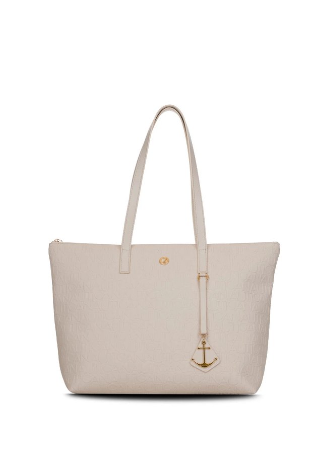 Women's Shoulder Bag Ecru Cn7721T – Casual and Stylish Design, Lightweight and Convenient