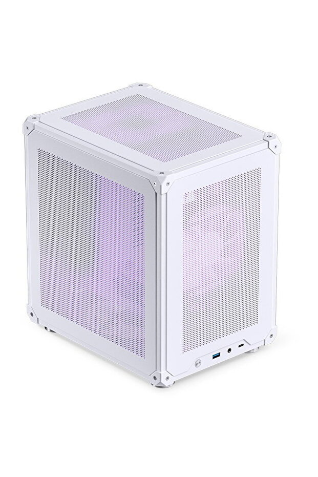 Microtower C6 Micro-ATX Case Alb - 1