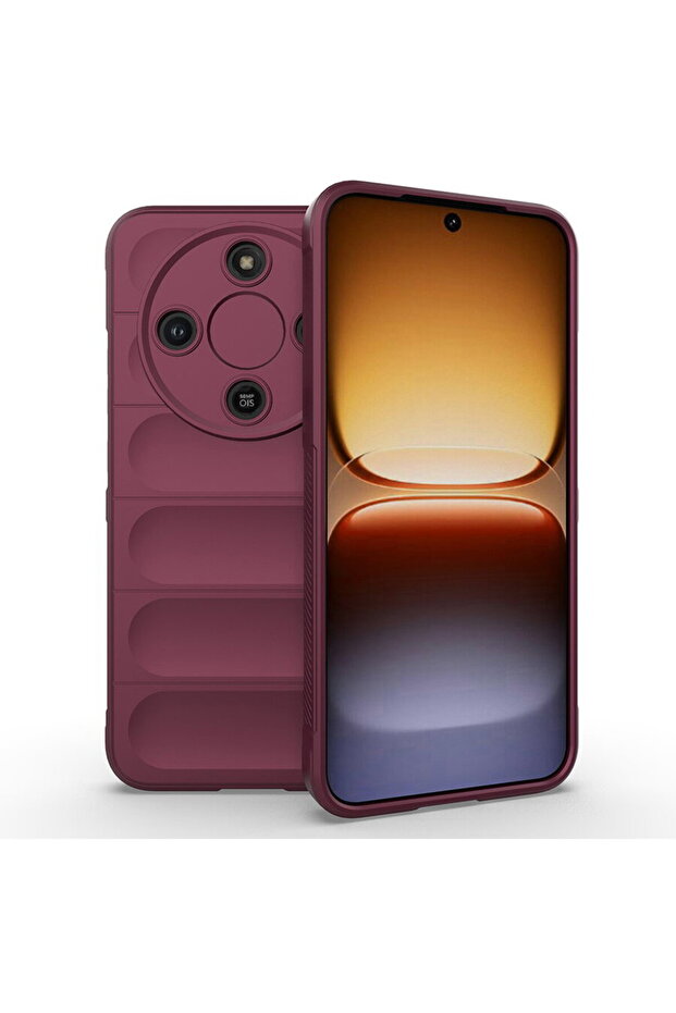 Case for Honor Magic8 Lite - Magic Shield - Bordeaux - 1