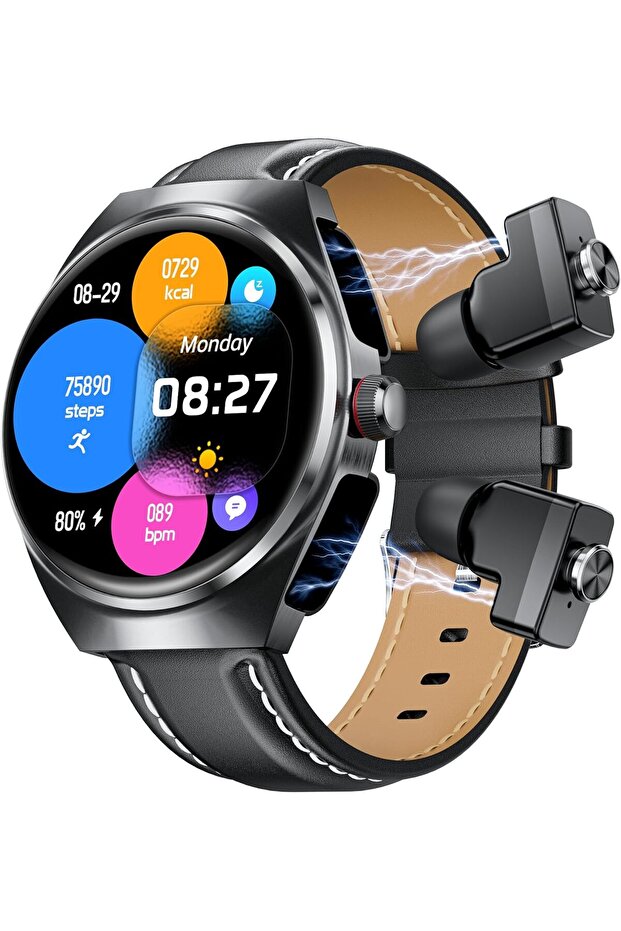 Actilife Smartwatch 2.0 TFT Bluetooth Earbuds HRV Heart Rate Sleep TWS Call