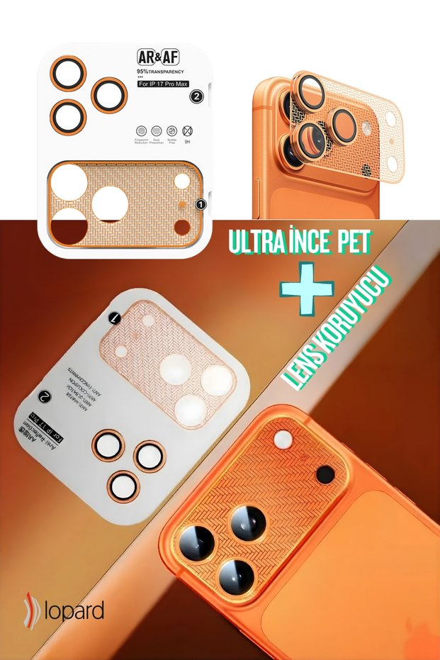 iPhone 17 Pro Max Camera Body + Lens Protector Anti-Fingerprint Protection Anti-Reflective Cl-22