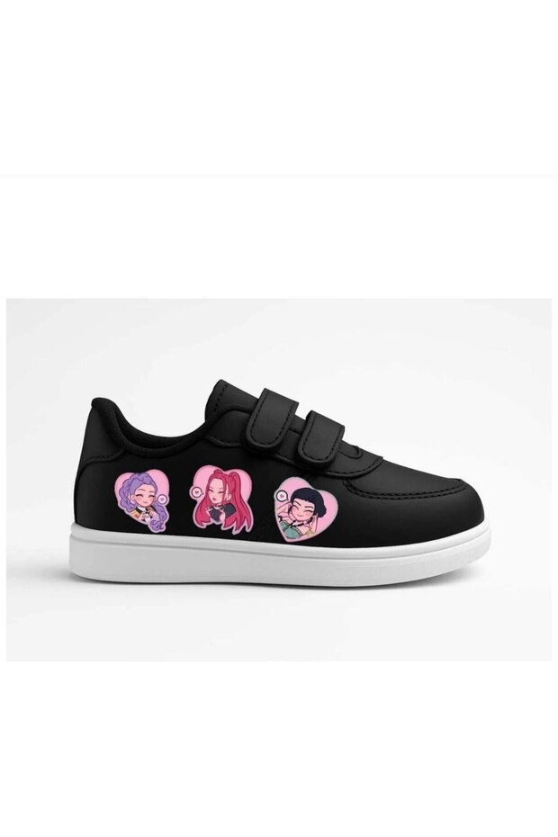 Printed Children's Sports Shoes with Band Sneaker