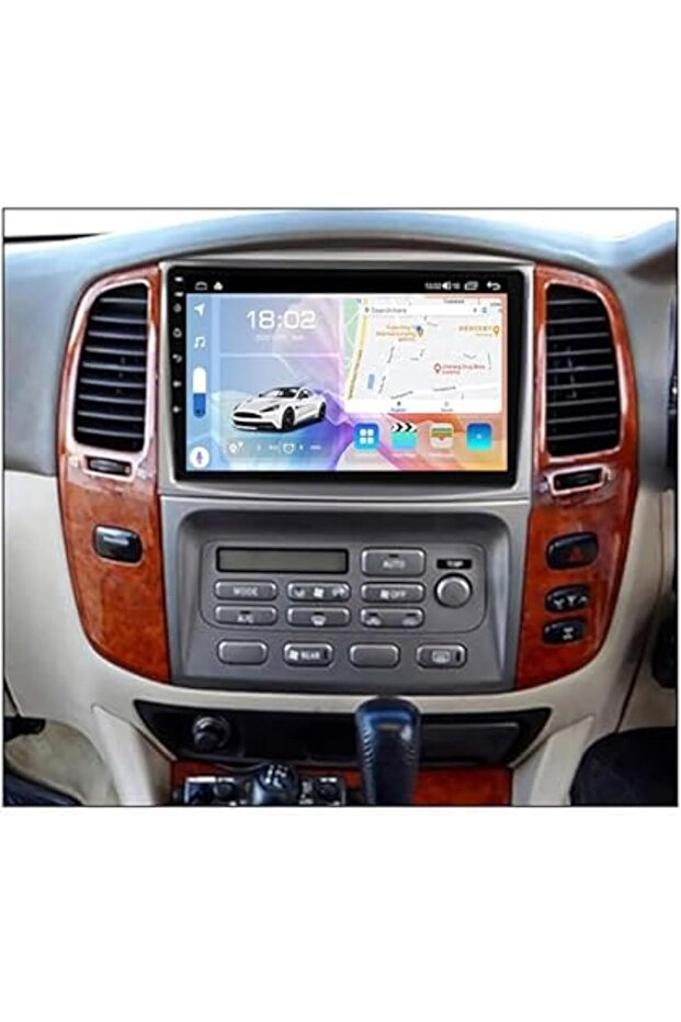 تويوتا لاند كروزر VXR موديل 2003-2007، ذاكرة وصول عشوائي 4 جيجابايت، ذاكرة تخزين 64 جيجابايت، كاربلاي، أندرويد أوتو، كاميرا خلفية