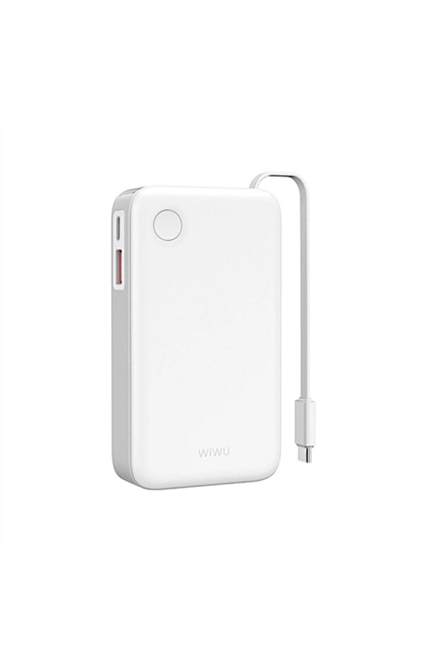WI-P047 Power Bank 10000mAh - White