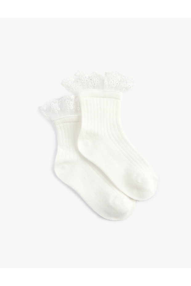 Lace Detailed Socks