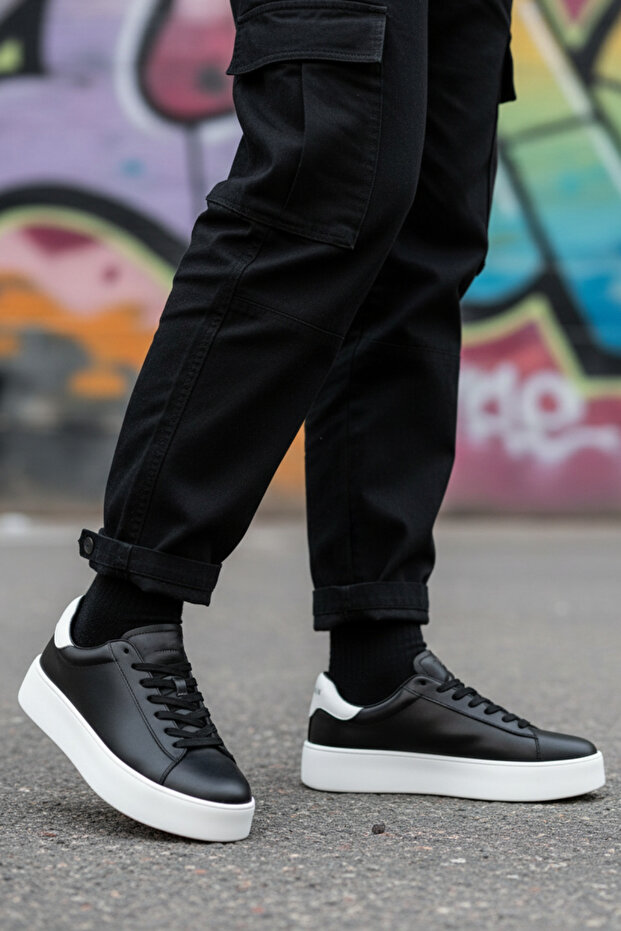 Ad-3085 Black Women's Comfort Casual Sneaker Shoes