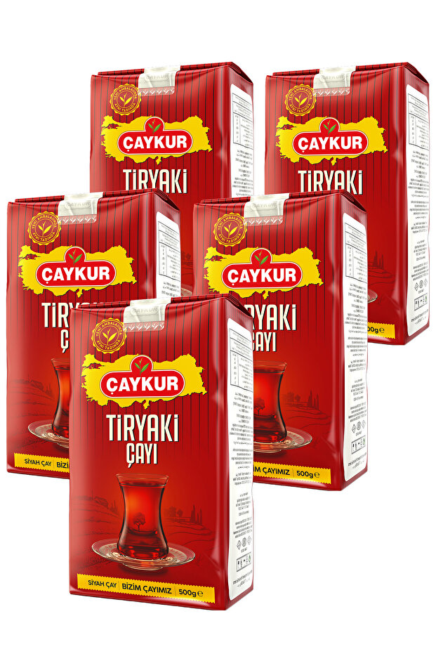 Tiryaki Bulk Tea 500 Gr. Five-Pack