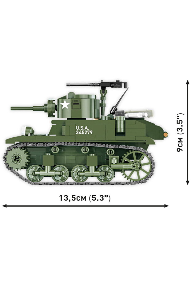 M3 Stuart, construction toy scale 1:35 - 2