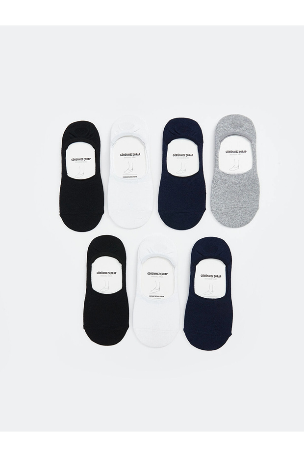 Lcw Accessories Mixed Men's Ballerina Socks Pack of 7
