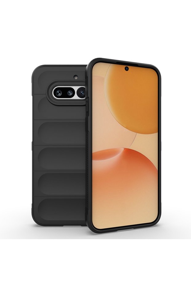 Nothing Phone 4A Case Camera Protected Embossed Soft Colorful Silicone Cover Matte Feel Velvet Inside