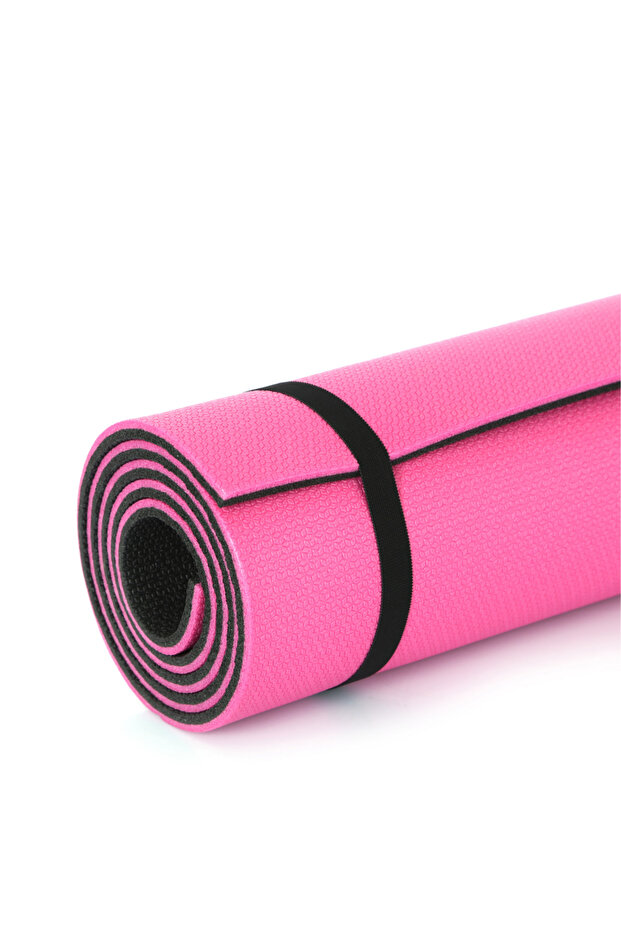 10mm Yoga Mat Pink - 3