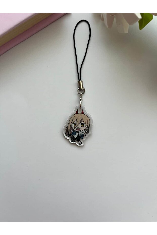 Chainsaw Man Anime Power Anime Phone Charm / Thermos Ornament