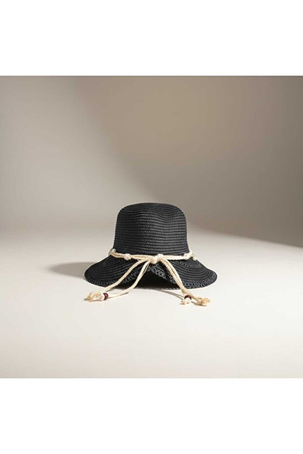 Half Moon Straw Hat - 3