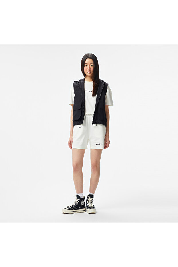 Regular Fit Women's Beige Shorts
