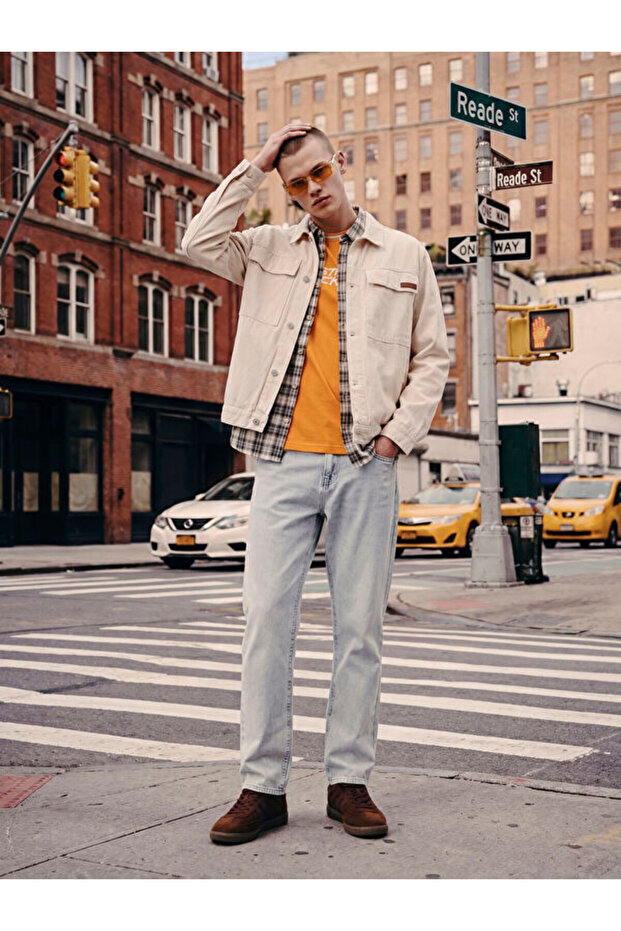 Esvab • Modern & Distinctive Loose Fit Men's Jean Pants