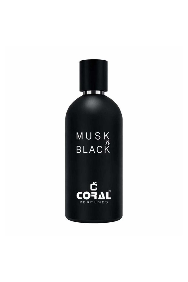 Coral Musk N Black Eau De Parfum 100ml | Long Lasting Unisex Perfume | Rich Musk Woody Oriental Fragrance | Premium Luxury Arabian Scent for Men & Women Daily Wear